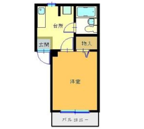 ノザーク所沢の物件間取画像